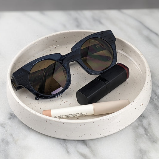 White Speckled Tray