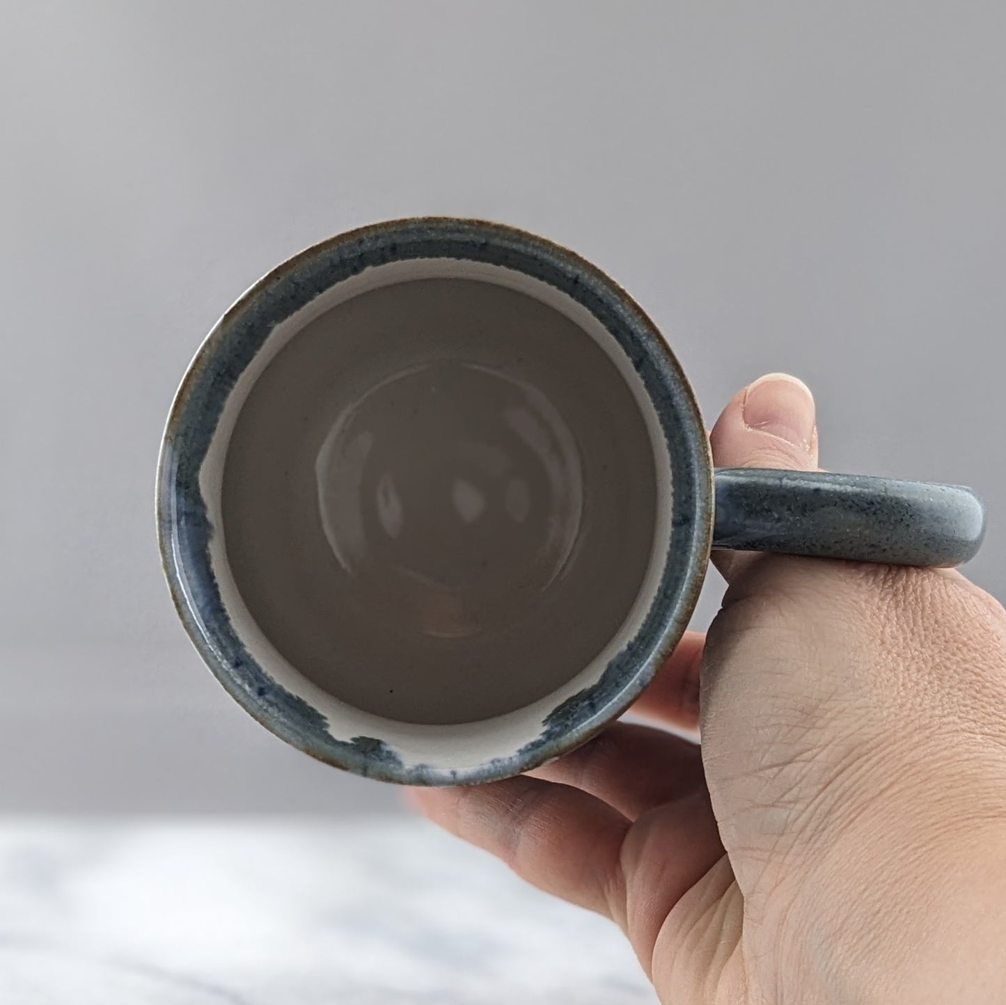 Blue Drip Mug