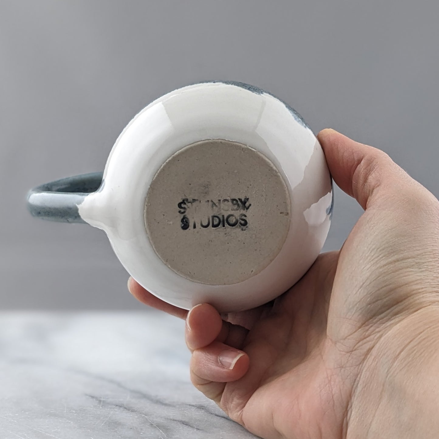 Blue Drip Mug