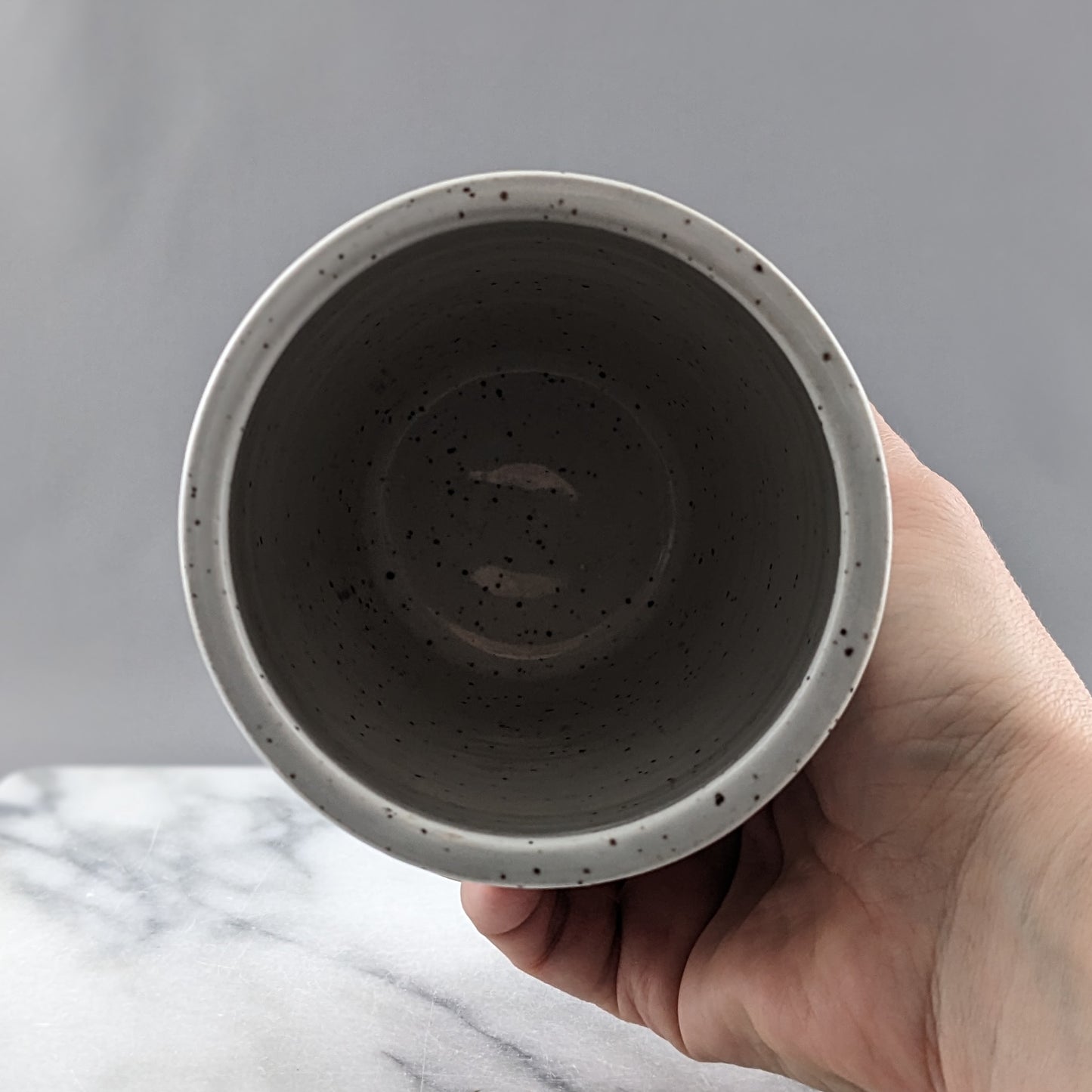 White Travel Mug