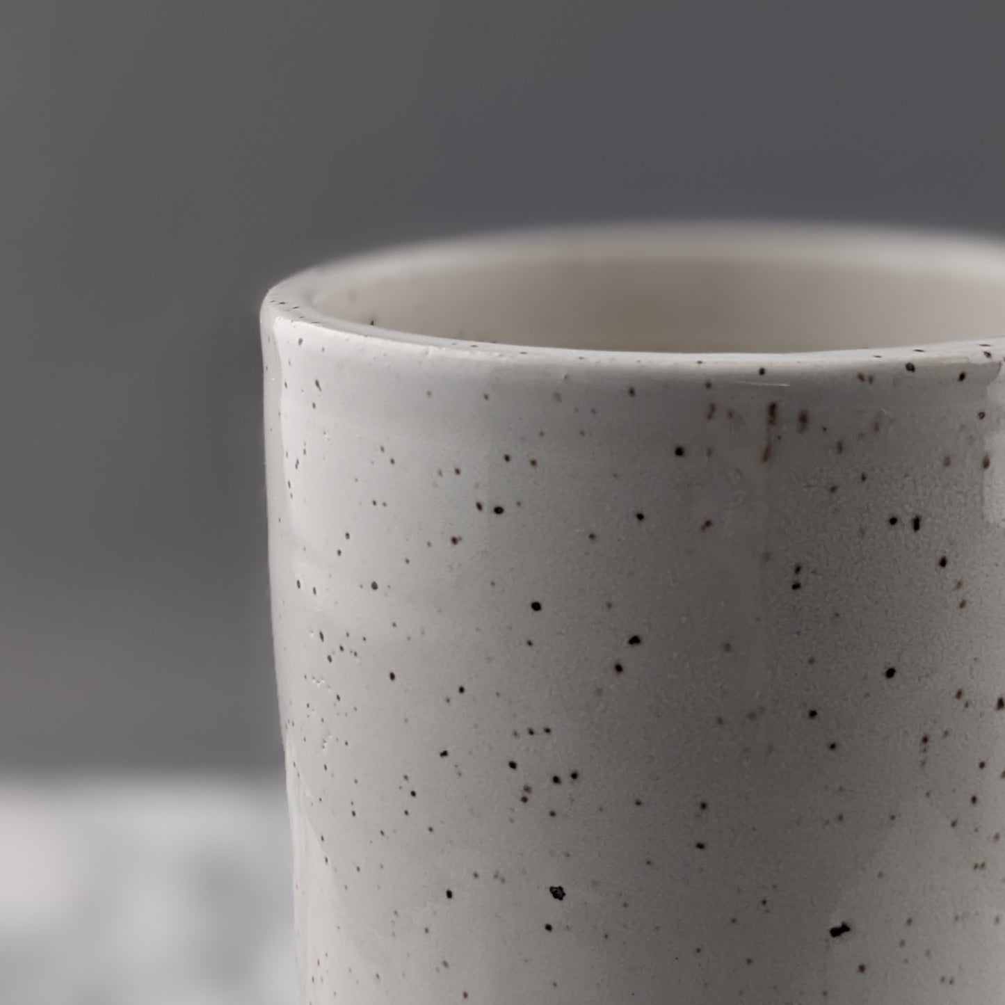 White Travel Mug